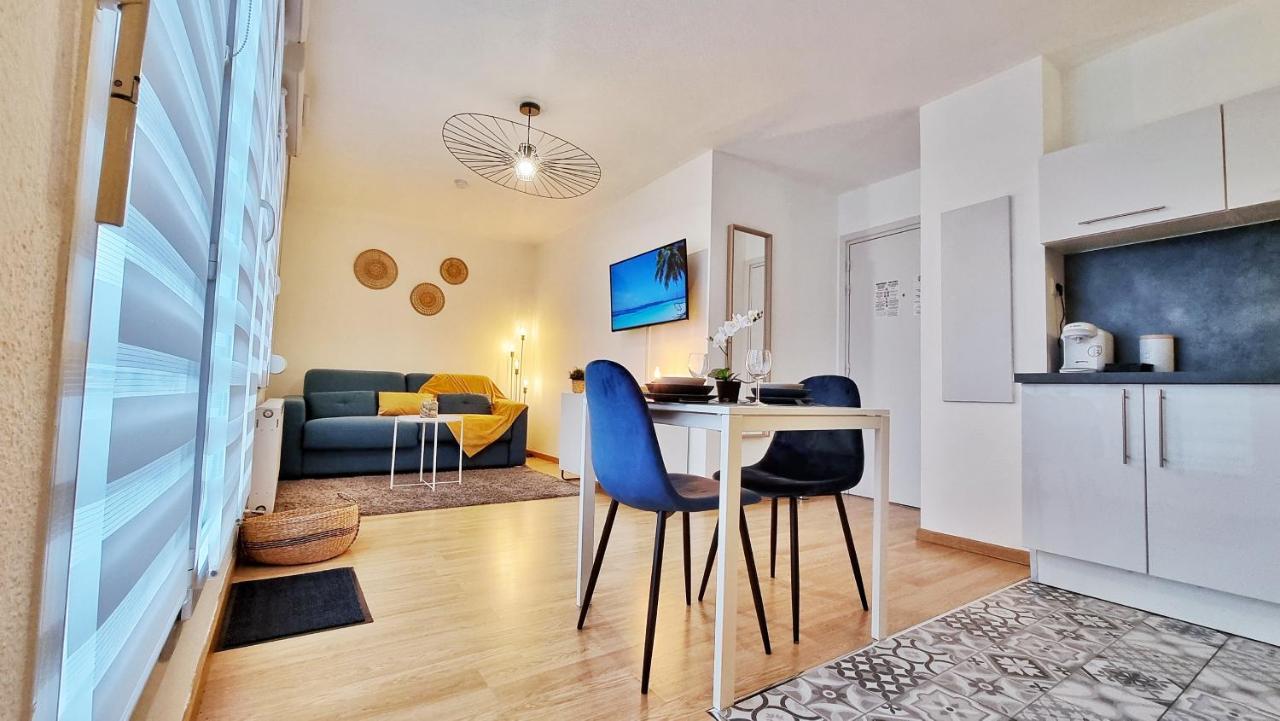 Le Smart - Parking - Terrasse - Wifi - Mulhouse - Relax Bnb Pfastatt Bagian luar foto
